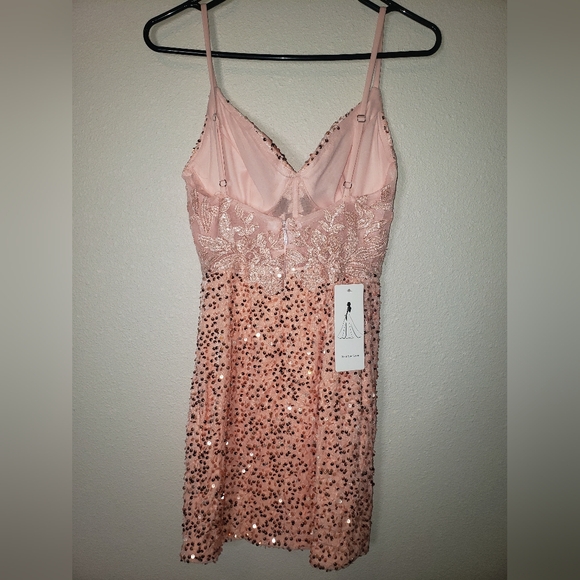 Sequin Corset Dress - Picture 3 of 4